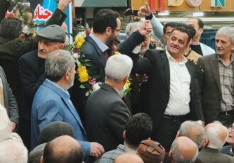 برگزاری جشن بزرگ پیروزی یاسر اسلامدوست در انتخابات مجلس در شاندرمن