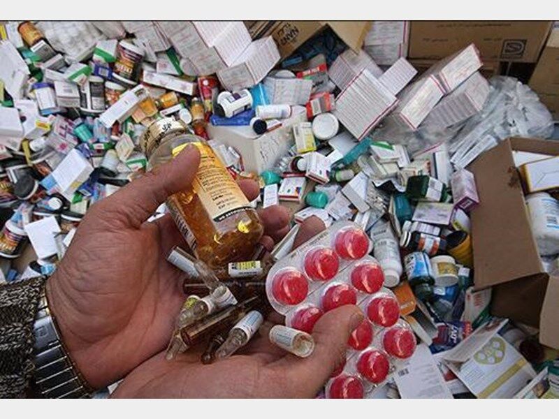 کشف بیش از ۷۹ هزار قلم داروی قاچاق از یک درمانگاه غیرمجاز در شاندرمن