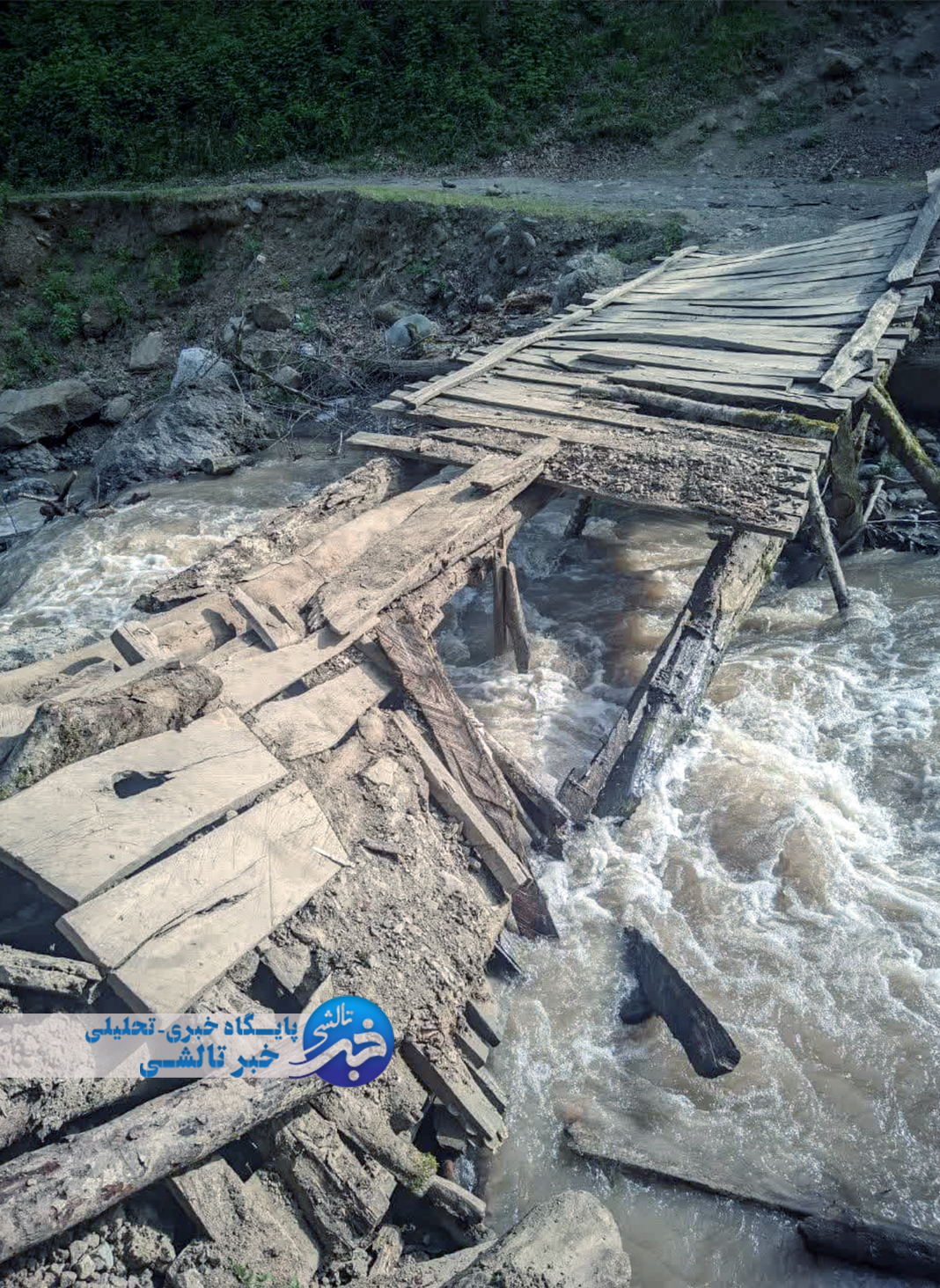 خبر خوش بخشدار شاندرمن؛ کار احداث پل آرجه‌ پا شاندرمن آغاز شد