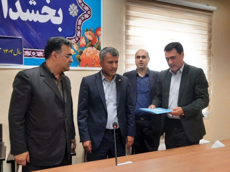 یاشین ترندک به عنوان بخشدار کرگانرود تالش