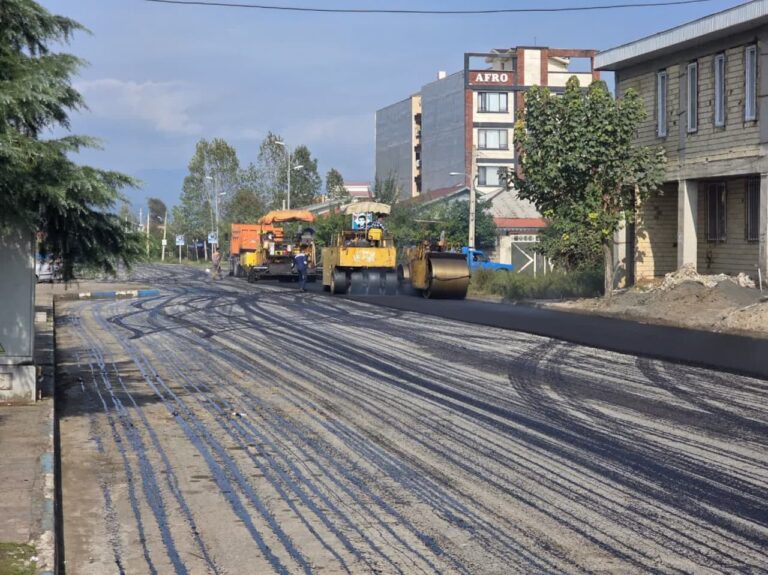 آسفالت معابر شهری ماسال