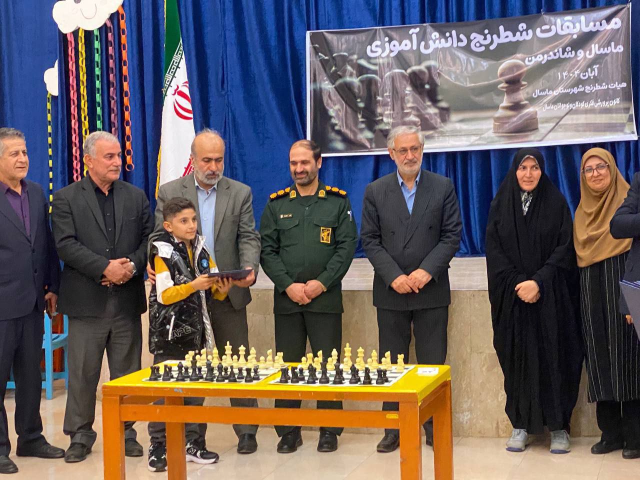 مسابقات شطرنج دانشآموزی ماسال و شاندرمن