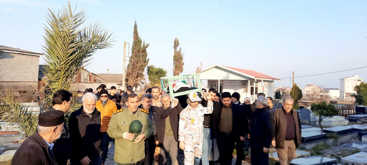 مادر شهید بهمن مسلمآبی دار فانی را وداع گفت