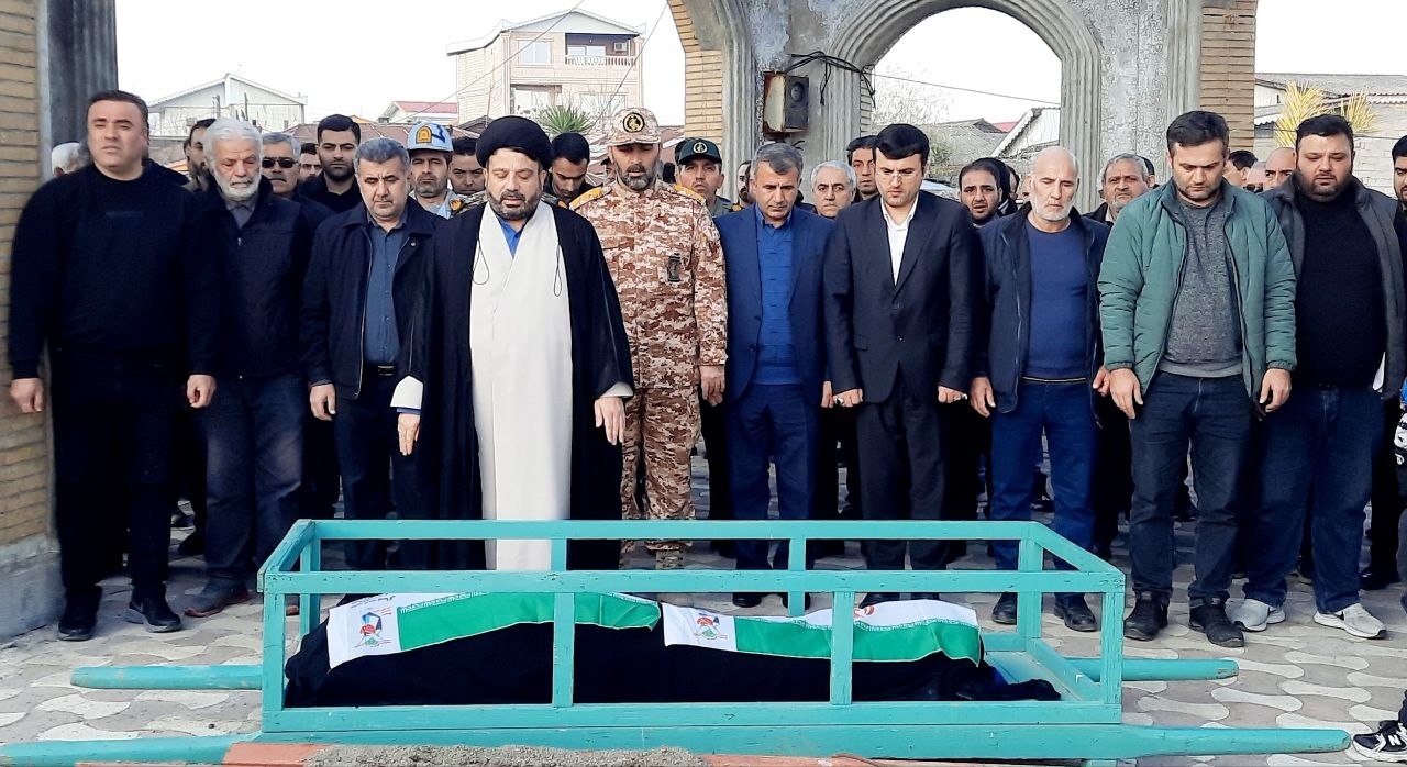 مادر شهید بهمن مسلمآبی دار فانی را وداع گفت