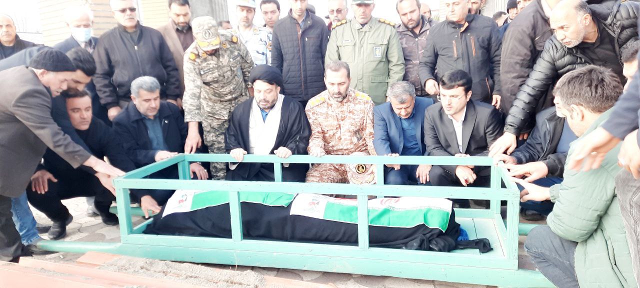 مادر شهید بهمن مسلمآبی دار فانی را وداع گفت