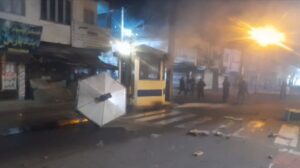 دستگيري عاملان حريق عمدي کيوسک راهور رضوانشهر