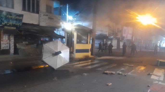 دستگيري عاملان حريق عمدي کيوسک راهور رضوانشهر