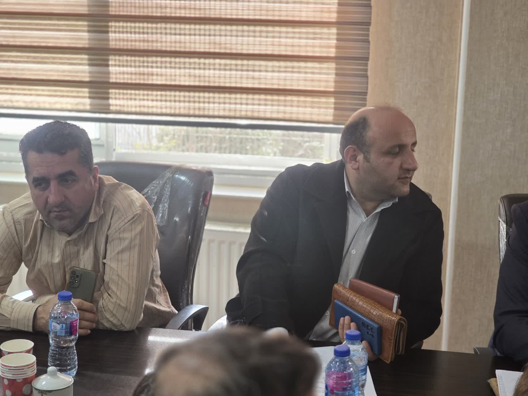 جلسه کارگروه آرد و نان شهرستان ماسال