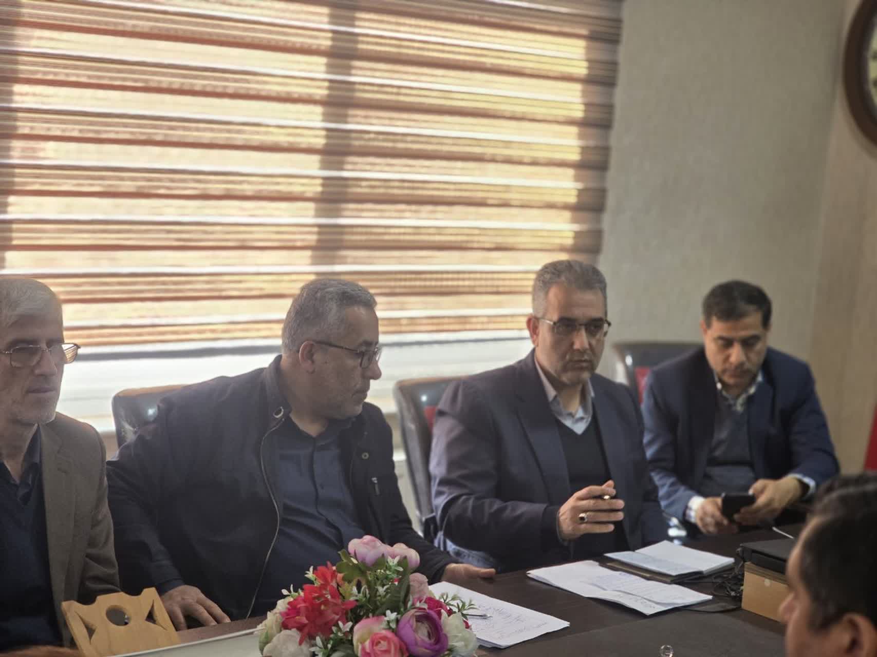 جلسه کارگروه آرد و نان شهرستان ماسال