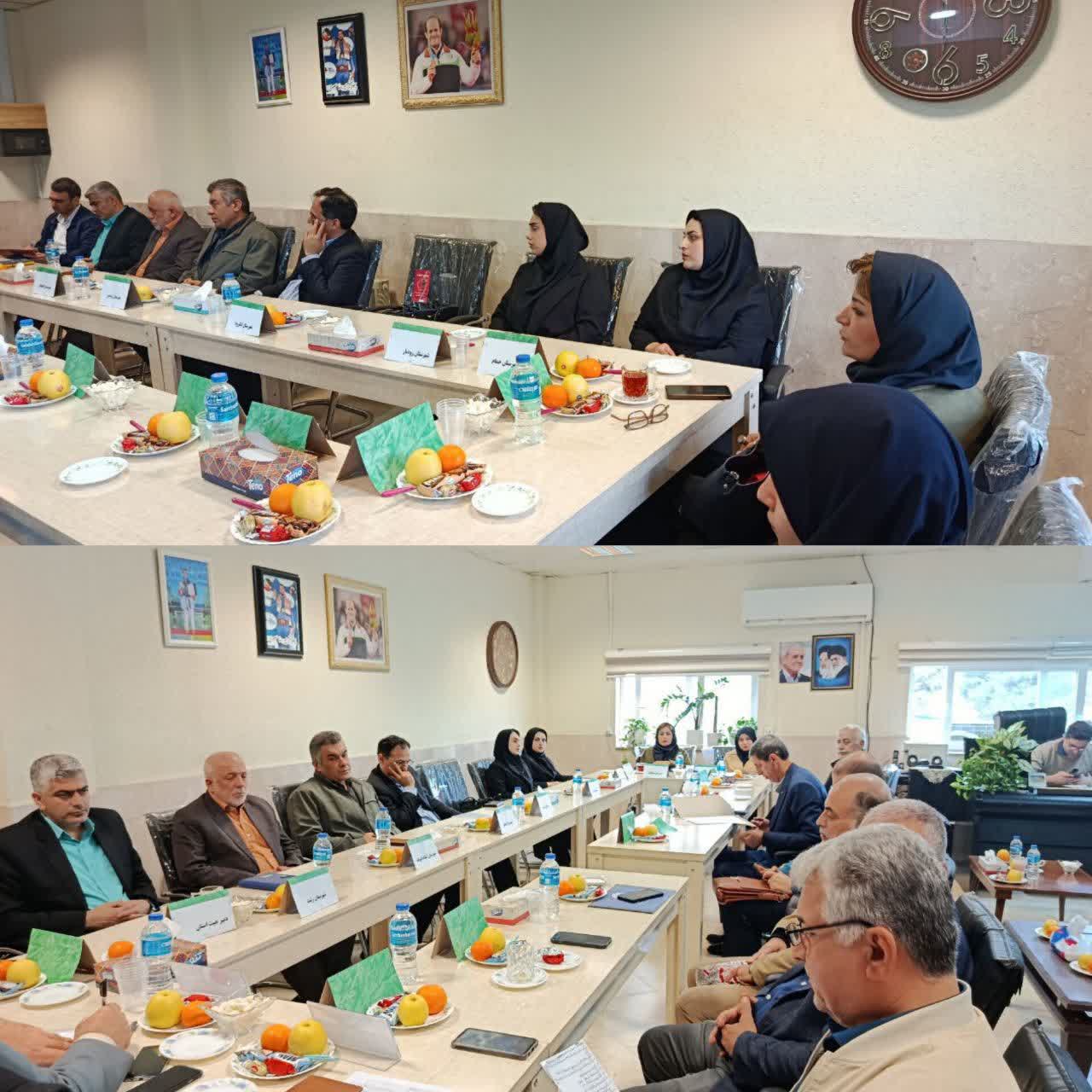 جلسه هماندیشی هیأت ورزشهای همگانی استان گیلان به میزبانی ماسال