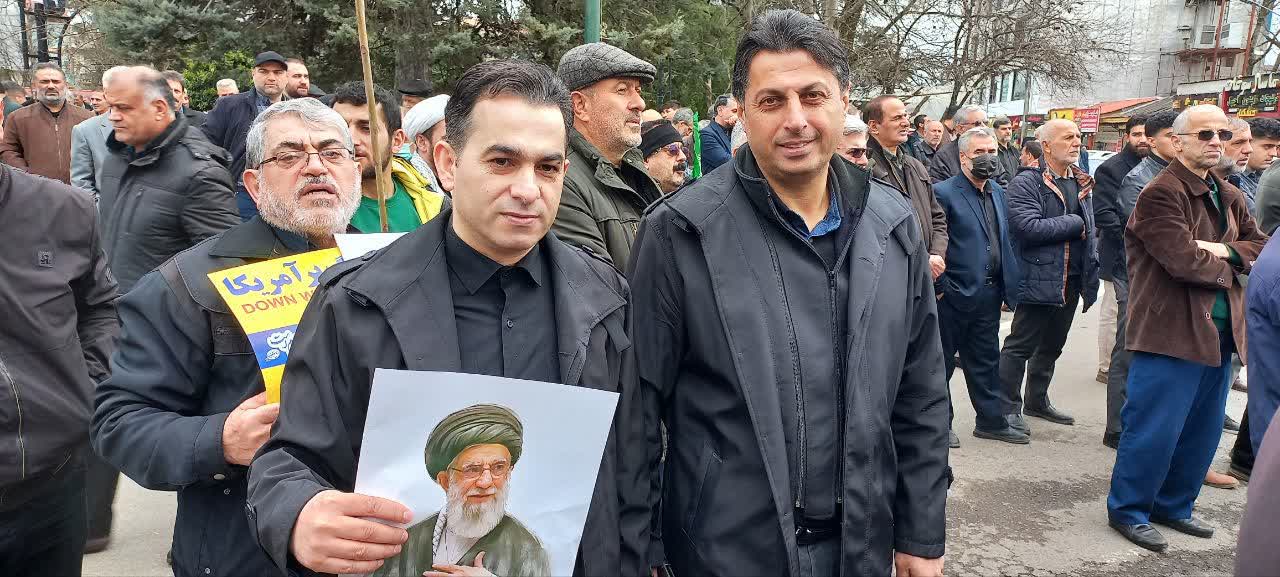 راهپیمایی روز قدس ماسال و شاندرمن