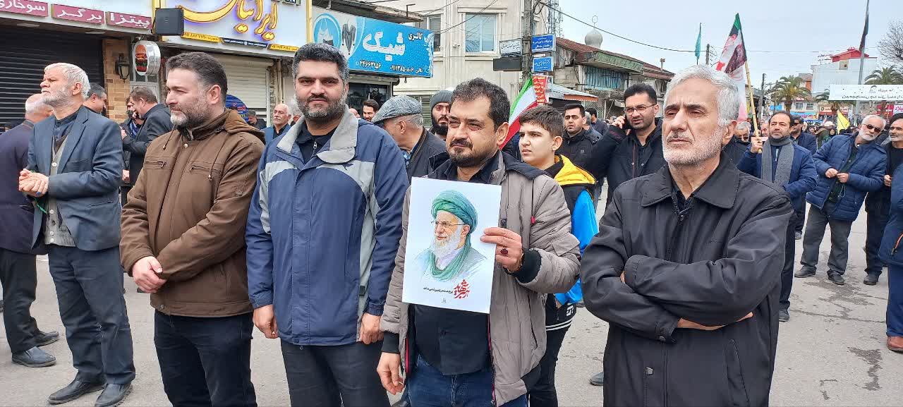 راهپیمایی روز قدس ماسال و شاندرمن