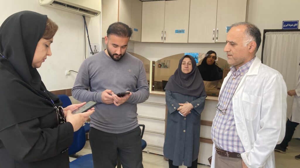 بازدید نظارتی مدیر شبکه بهداشت ماسال از مرکز خدمات جامع سلامت شهری و روستایی