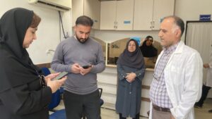 بازدید نظارتی مدیر شبکه بهداشت ماسال از مرکز خدمات جامع سلامت شهری و روستایی