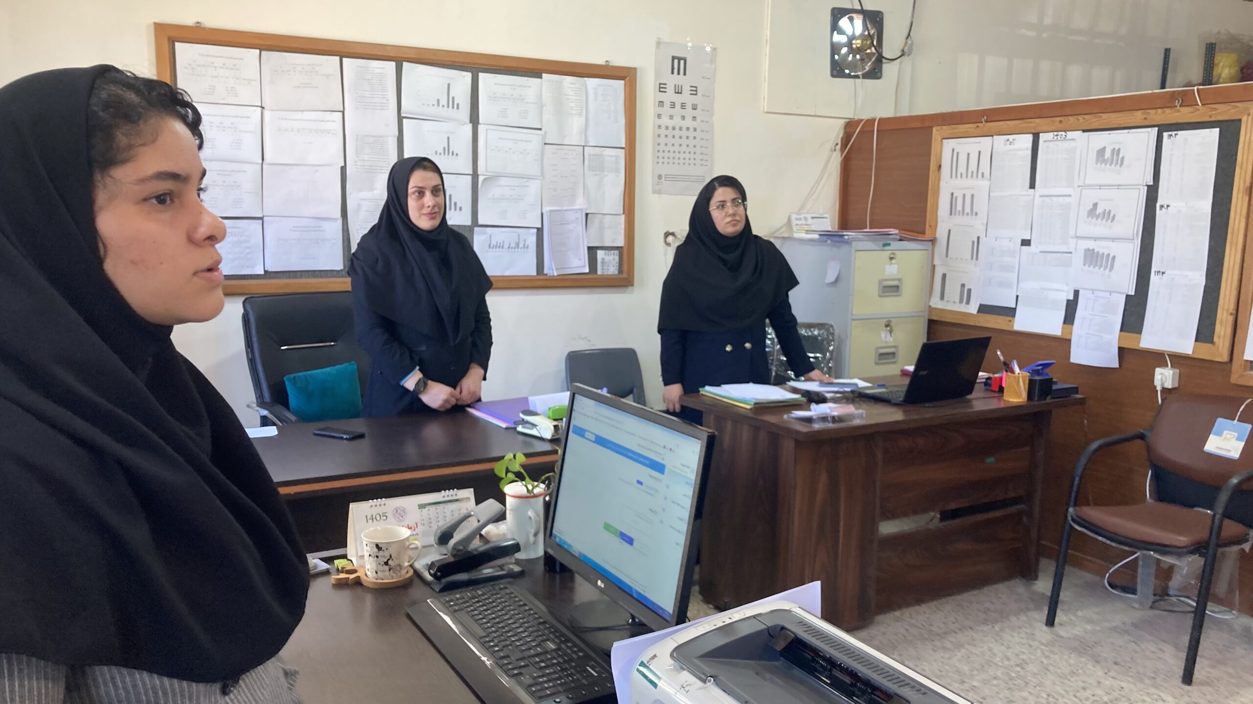 بازدید نظارتی مدیر شبکه بهداشت ماسال از مرکز خدمات جامع سلامت شهری و روستایی