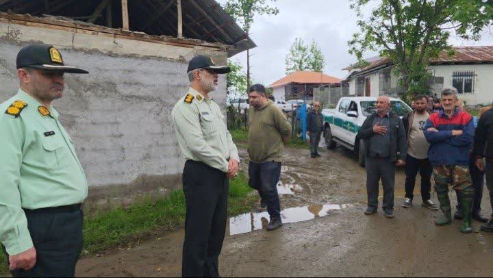 سرهنگ مرتضی ترازی فرمانده انتظامی شهرستان ماسال