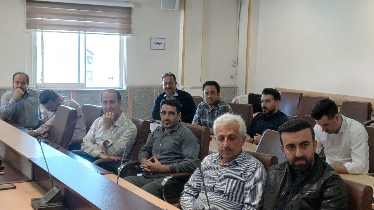 برگزاری جلسه پیشرفت پروژه ملی جینف در ماسال