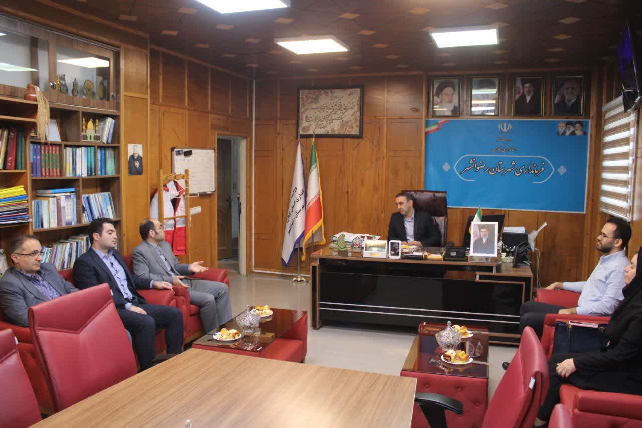 تودیع و معارفه رئیس بیمارستان شهدای رضوانشهر