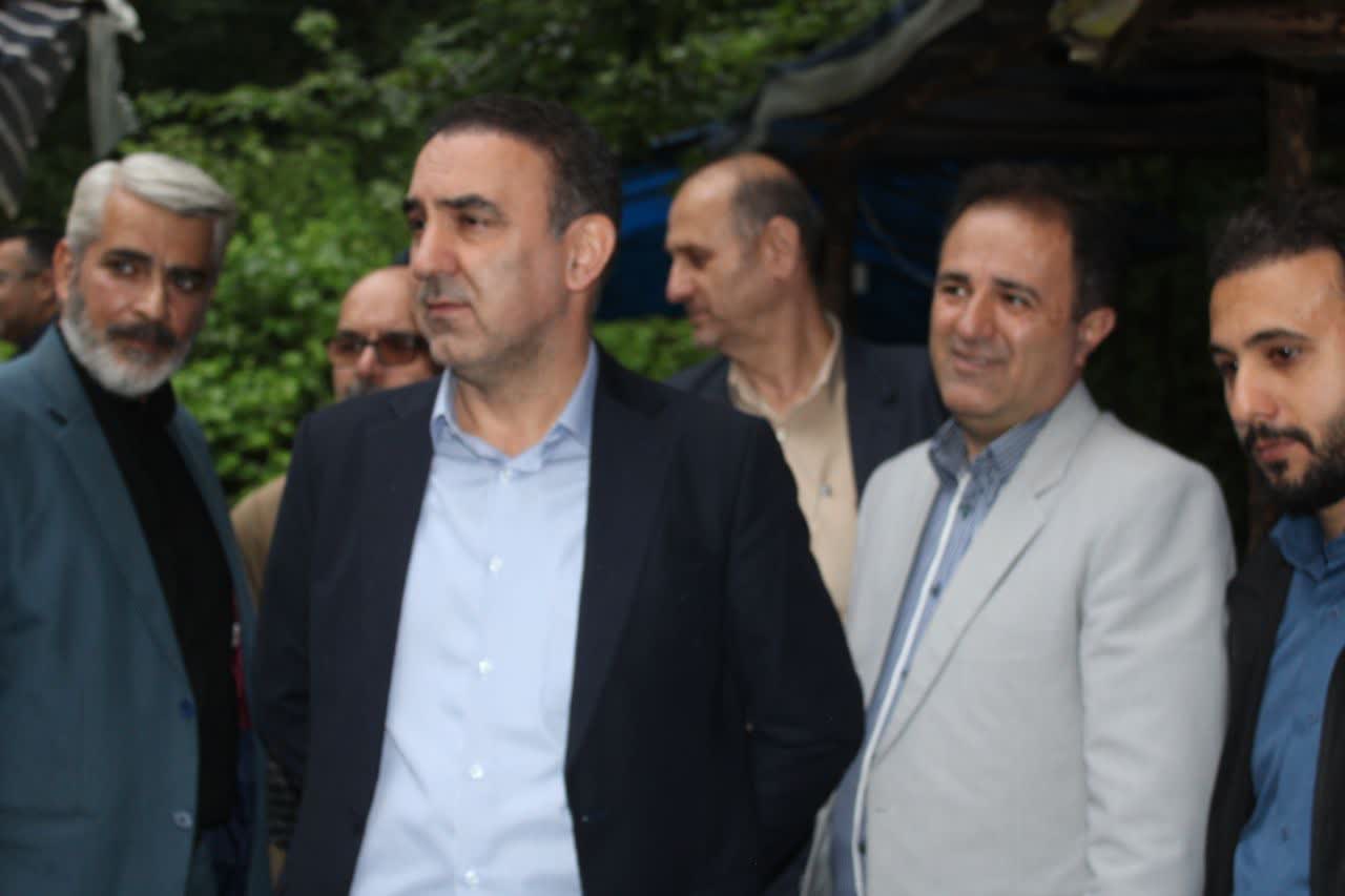 بازدید میدانی فرماندار رضوانشهر از مسیر آبشار ویسادار
