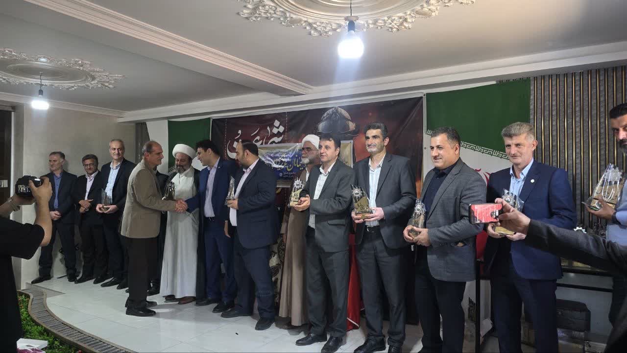 مراسم تجلیل از پرسنل شهرداری ماسال