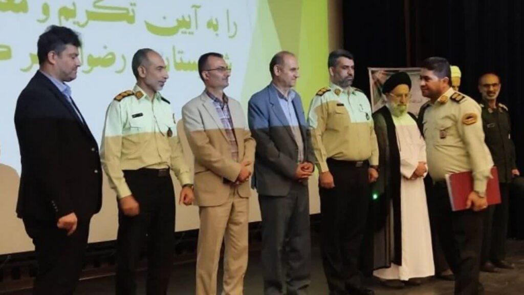 فرمانده انتظامی شهرستان رضوانشهر معارفه شد