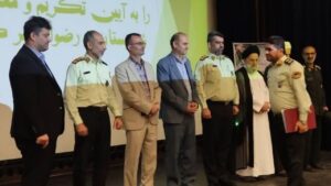 فرمانده انتظامی شهرستان رضوانشهر معارفه شد