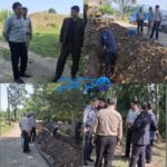 آغاز عملیات اصلاح و نوسازی شبکه آب شرب روستای شیخ‌نشین شاندرمن