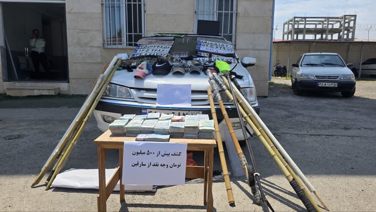 دستگیری سارقان حرفهای سیم برق در ماسال