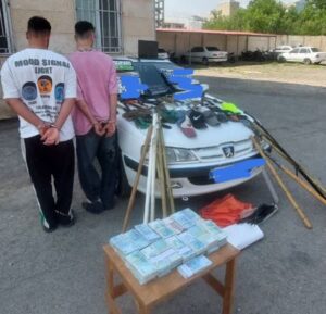 دستگیری سارقان حرفه‌ای سیم برق در ماسال