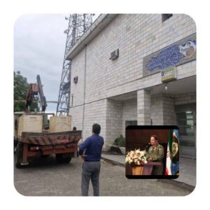 تقویت شبکه ارتباطی ۸۰ روستای فومن با همت ارتش