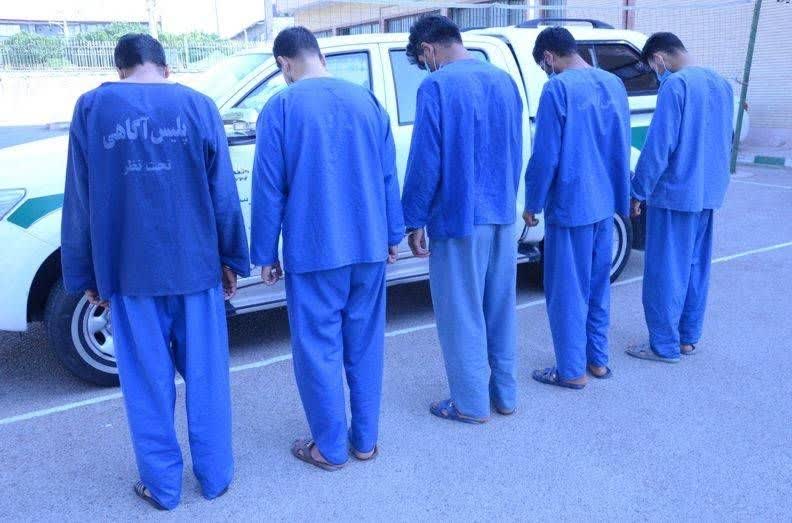 ۵ محکوم متواری در تالش دستگیر شدند