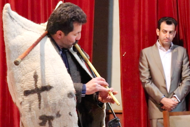 نی‌نوازی استاد خدایار آقایاری، هنرمند شاندرمنی