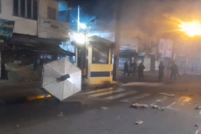 دستگيري عاملان حريق عمدي کيوسک راهور رضوانشهر