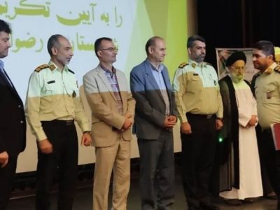 فرمانده انتظامی شهرستان رضوانشهر معارفه شد