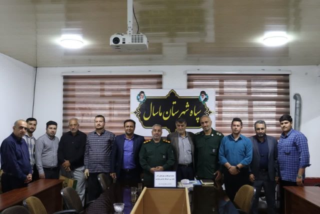 تجلیل سپاه ناحیه ماسال از جمعی از خبرنگاران این شهرستان
